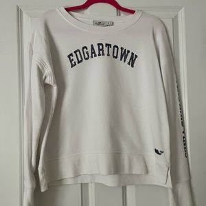 White Edgartown Vineyard Vines Sweatshirt